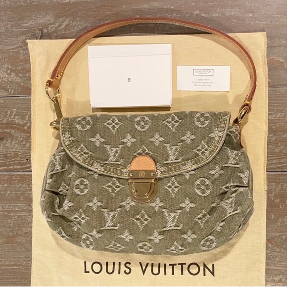 Louis Vuitton | Bags | Hard To Find Rare Color Louis Vuitton Olive Mini ...